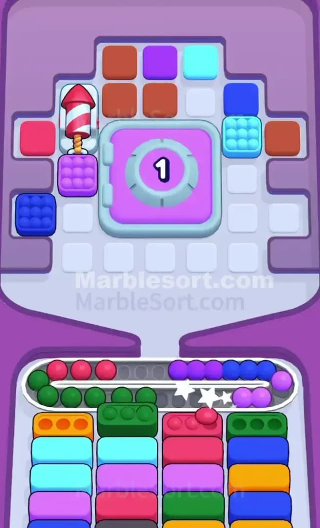 Marble Sort Level 705 Solution 1