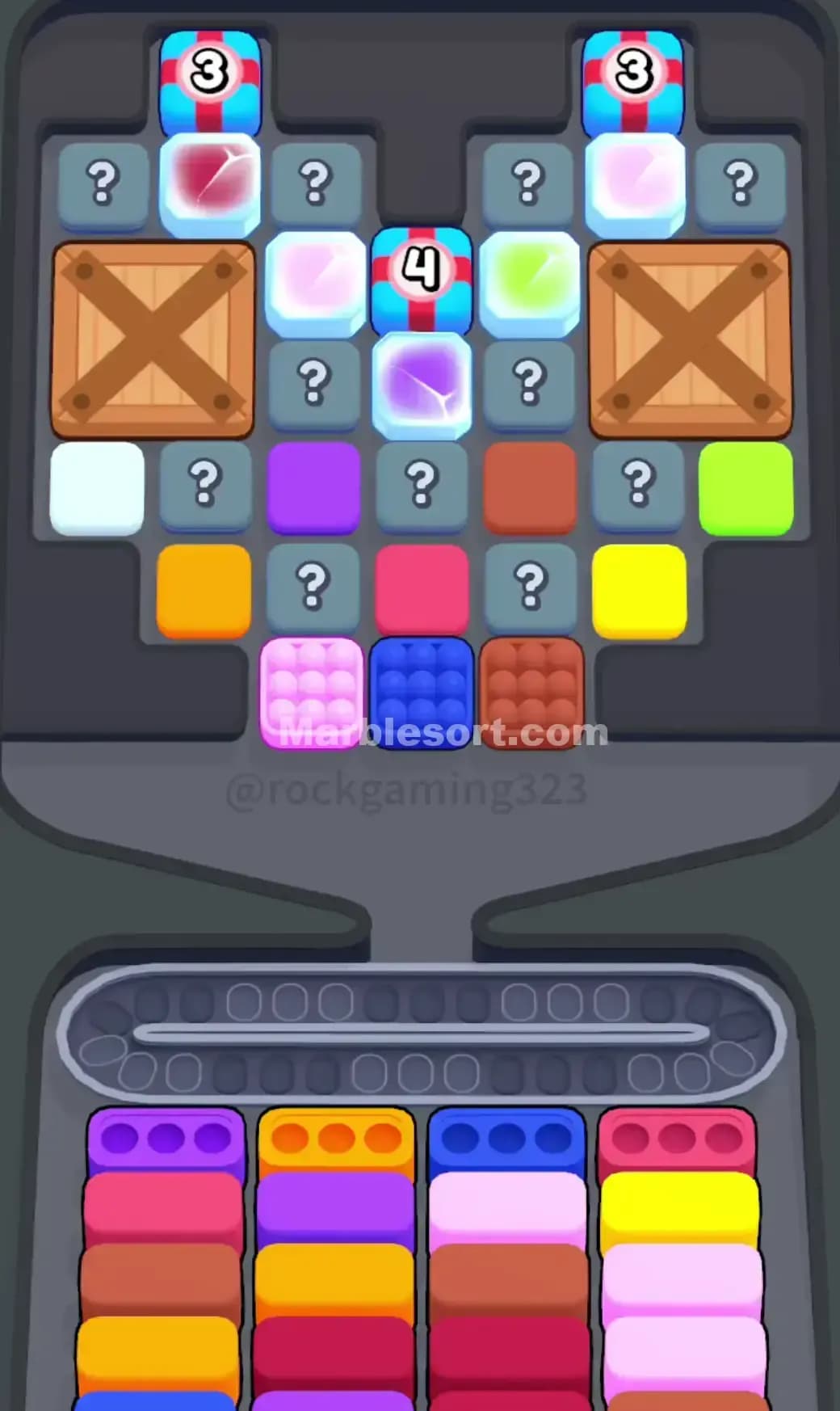 Marble Sort Level 250 Screenshot