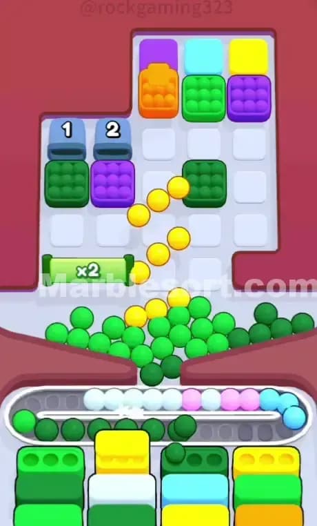 Marble Sort Level 73 Solution 1