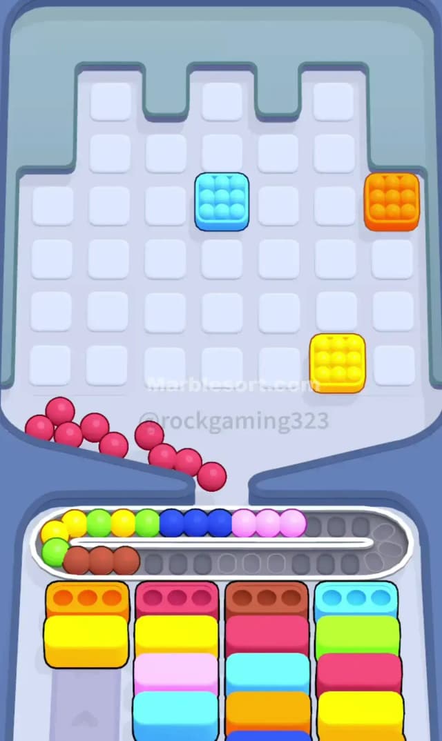 Marble Sort Level 319 Solution 3