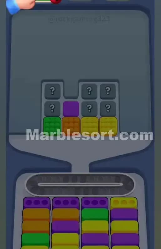 Marble Sort Level 6 Screenshot