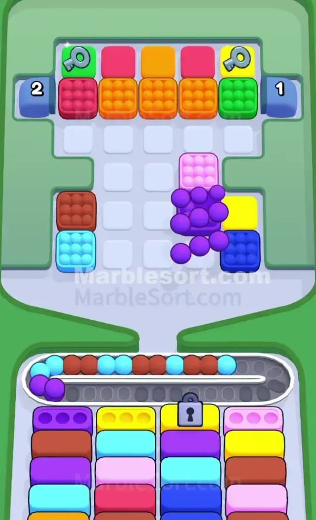 Marble Sort Level 486 Solution 1