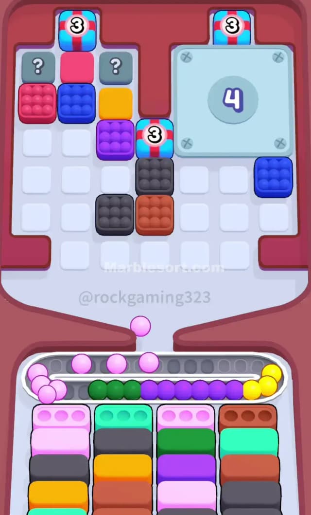 Marble Sort Level 153 Solution 1