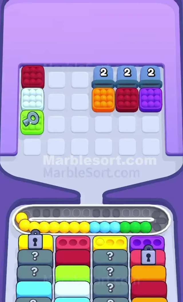 Marble Sort Level 676 Solution 2