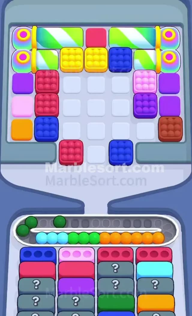 Marble Sort Level 391 Solution 1