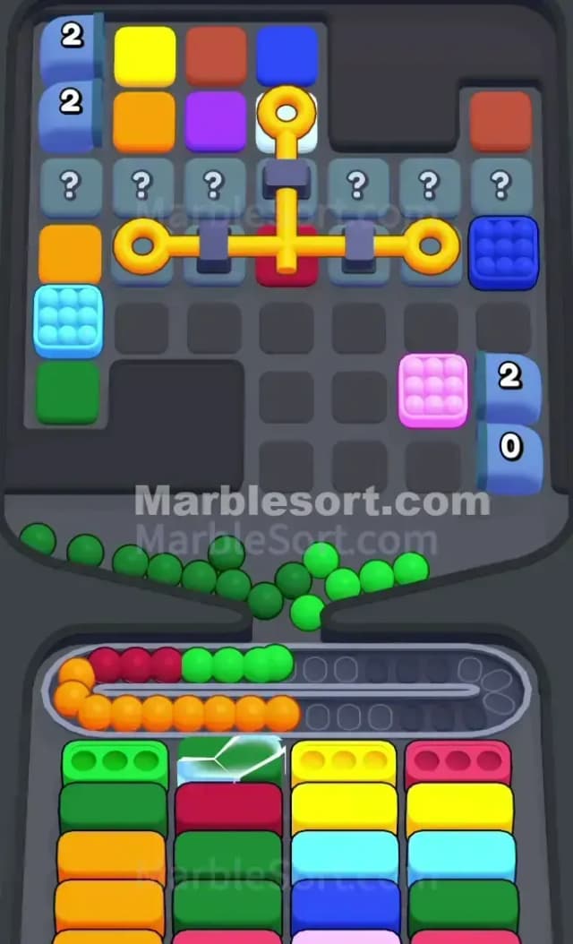 Marble Sort Level 287 Solution 1