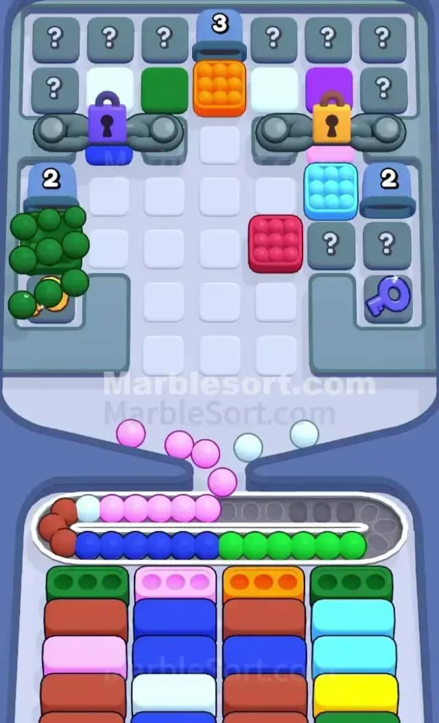 Marble Sort Level 549 Solution 1