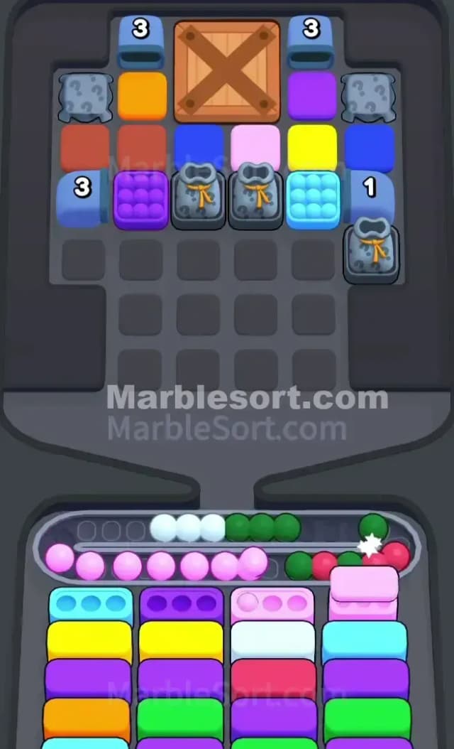 Marble Sort Level 224 Solution 1