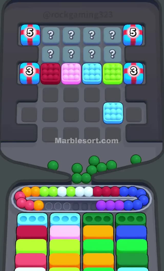 Marble Sort Level 107 Solution 1