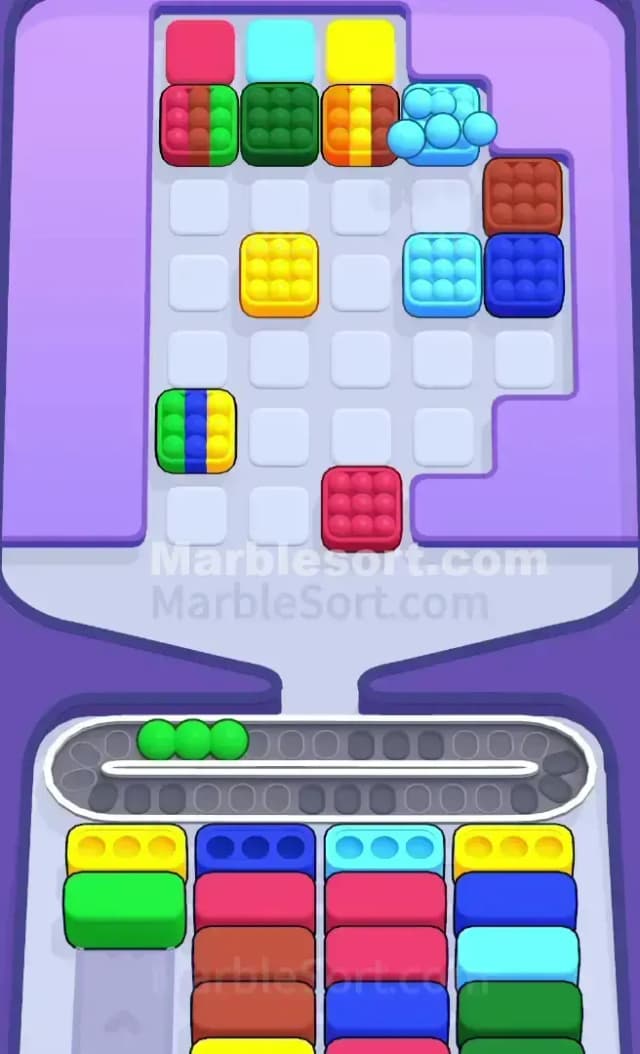 Marble Sort Level 372 Solution 2