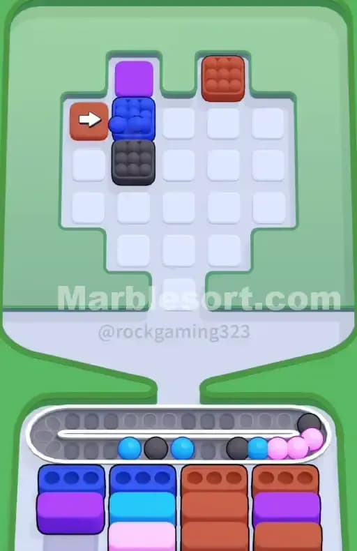 Marble Sort Level 332 Solution 3