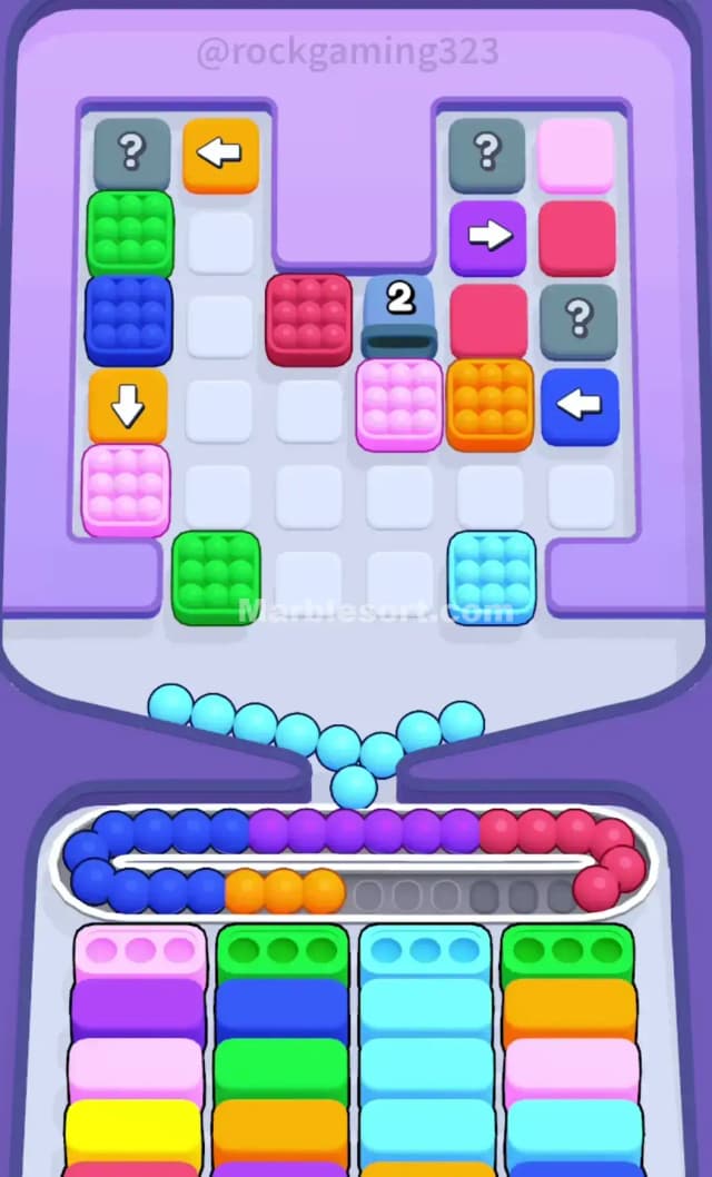 Marble Sort Level 56 Solution 1