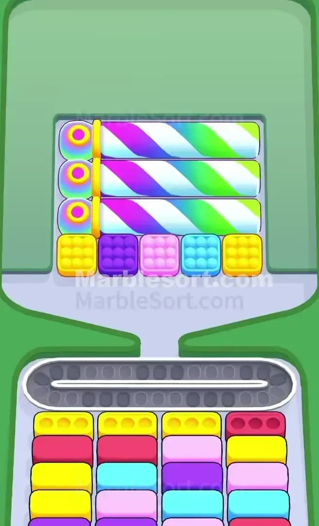 Marble Sort Level 341 Screenshot