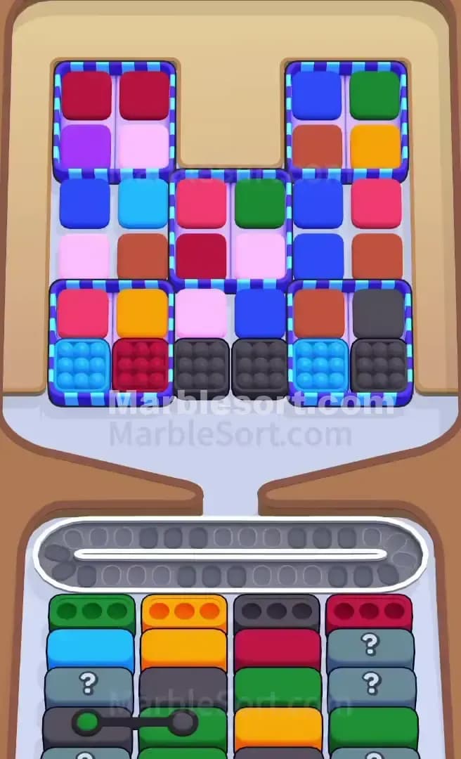 Marble Sort Level 278 Screenshot