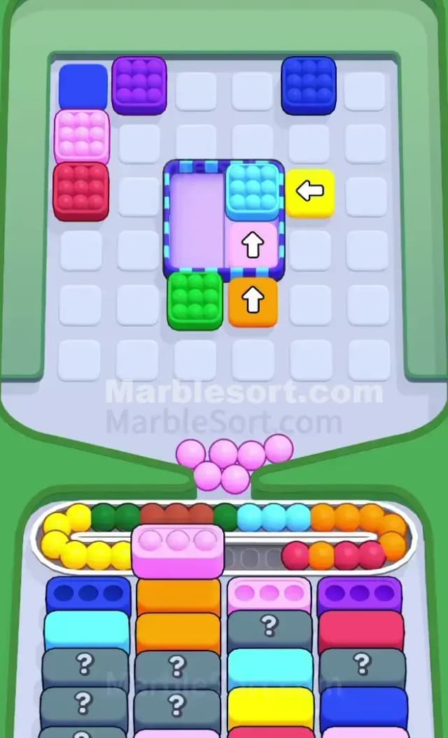 Marble Sort Level 566 Solution 2
