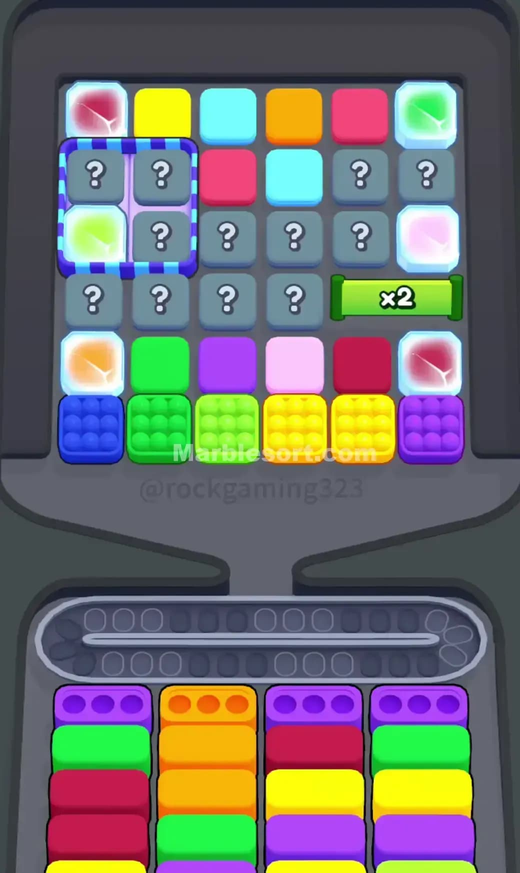 Marble Sort Level 247 Screenshot
