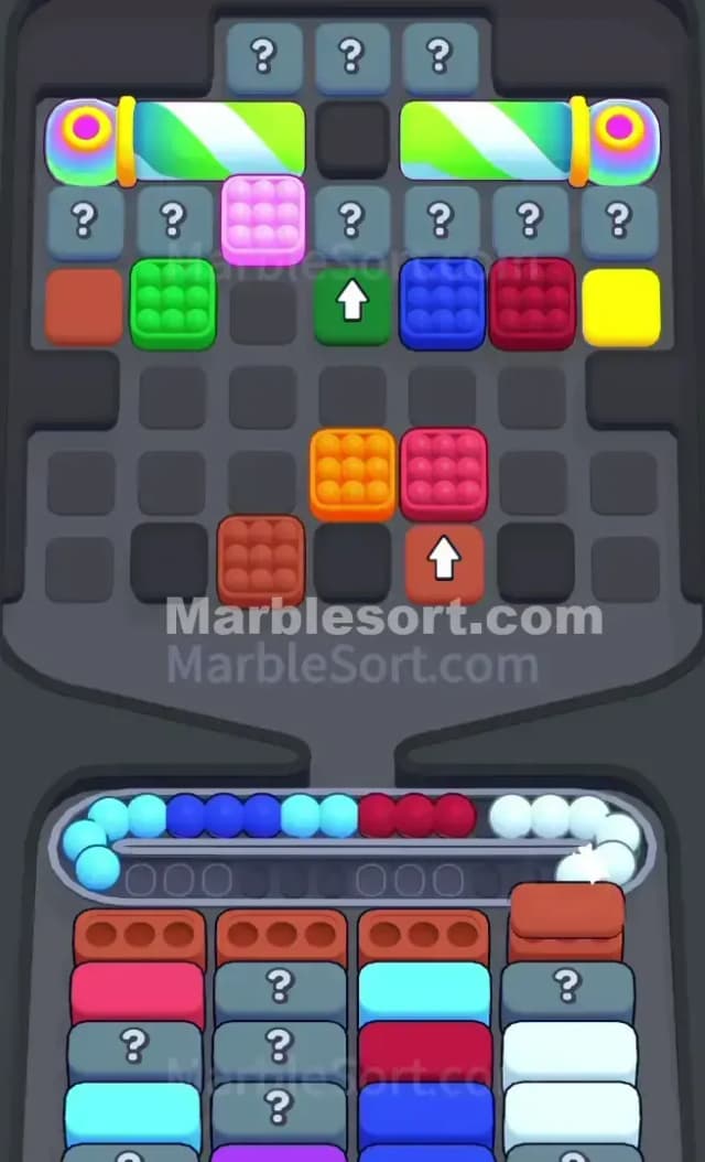 Marble Sort Level 497 Solution 1