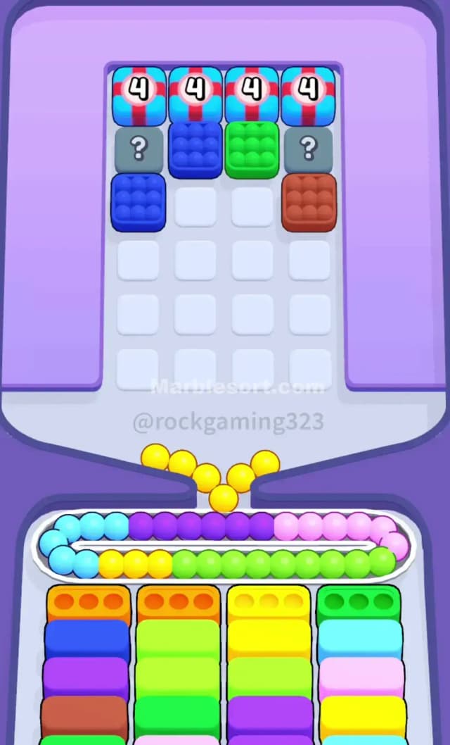 Marble Sort Level 133 Solution 1