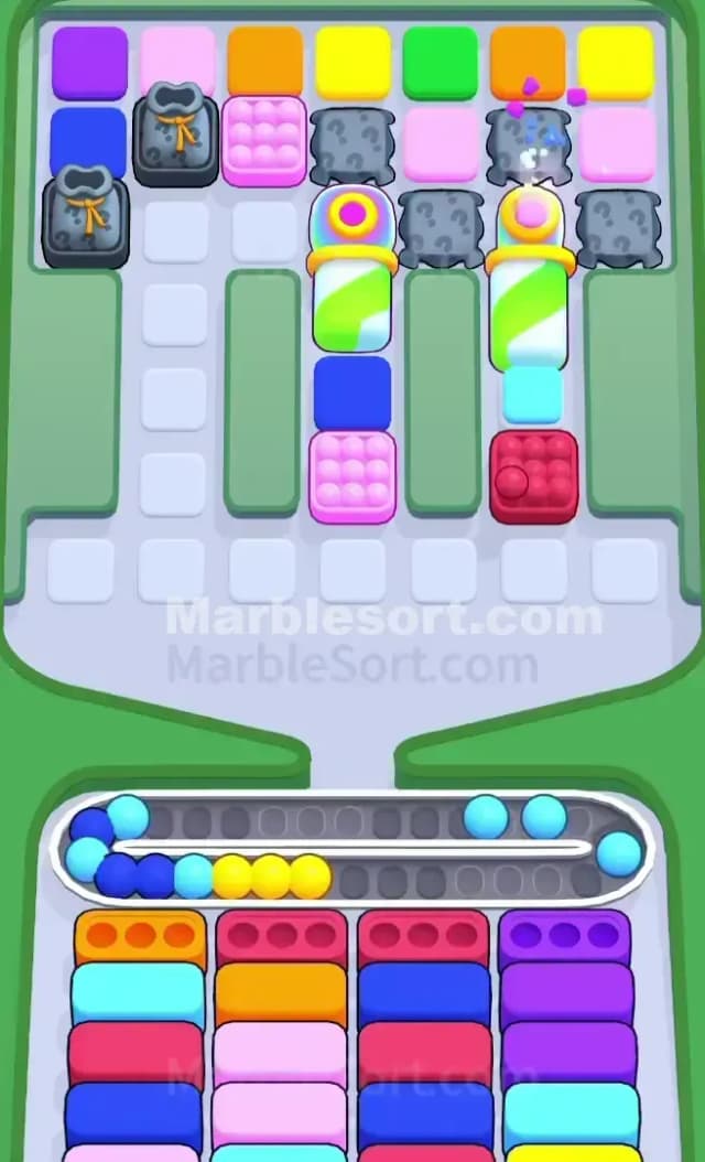 Marble Sort Level 642 Solution 1