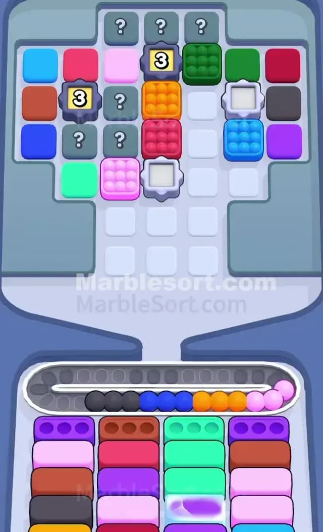 Marble Sort Level 546 Solution 1