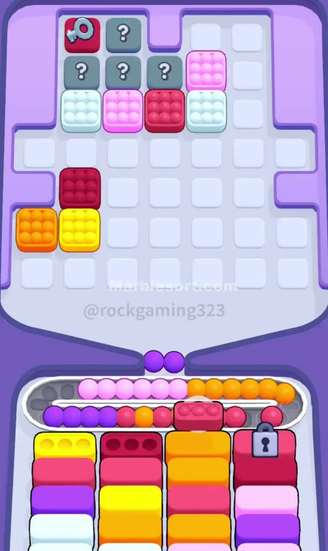 Marble Sort Level 371 Solution 2