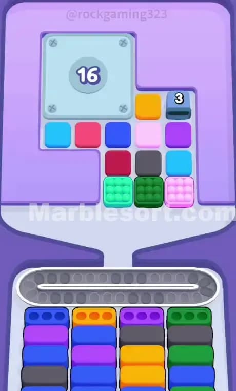 Marble Sort Level 65 Screenshot