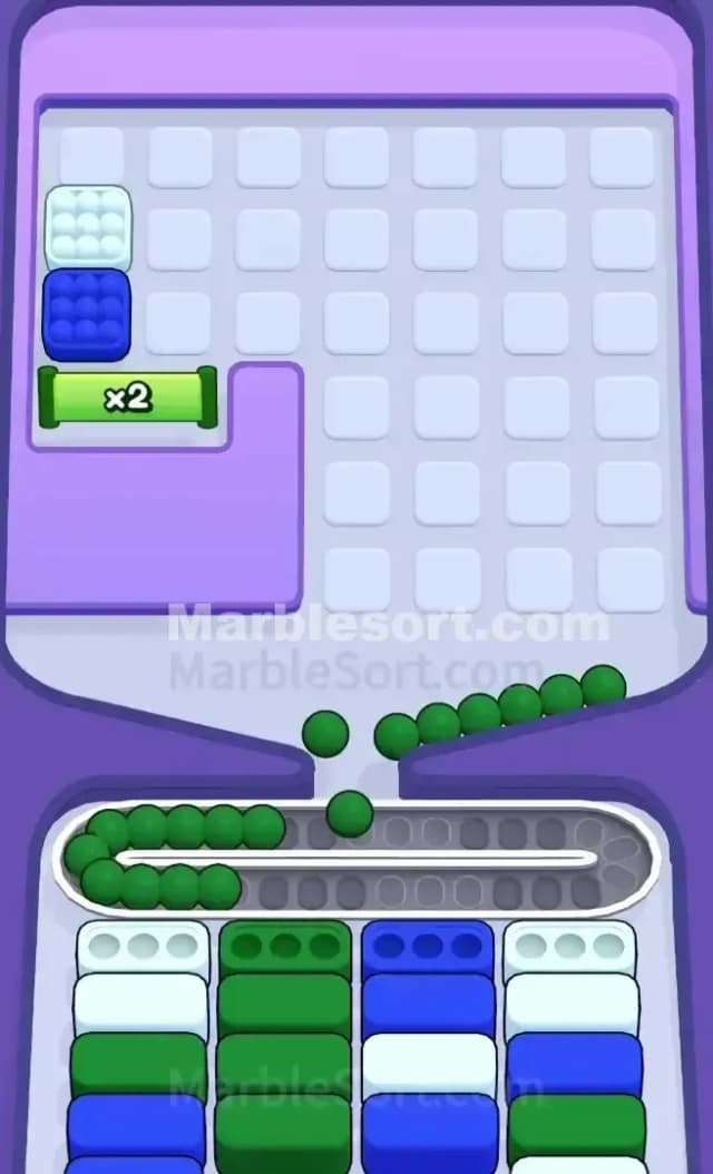 Marble Sort Level 295 Solution 3
