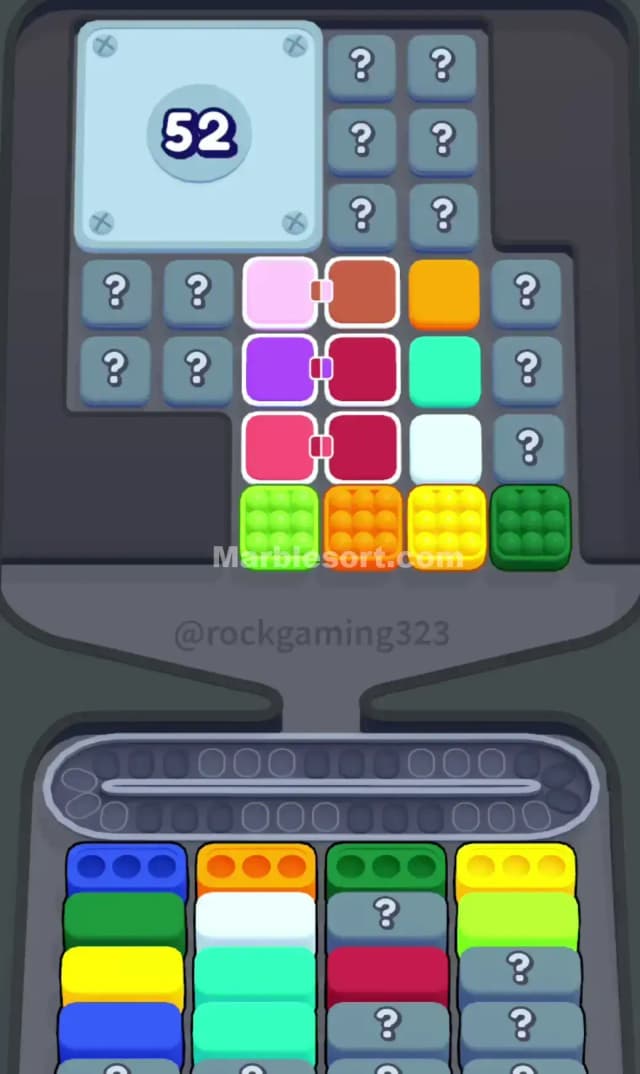 Marble Sort Level 394 Solution 3