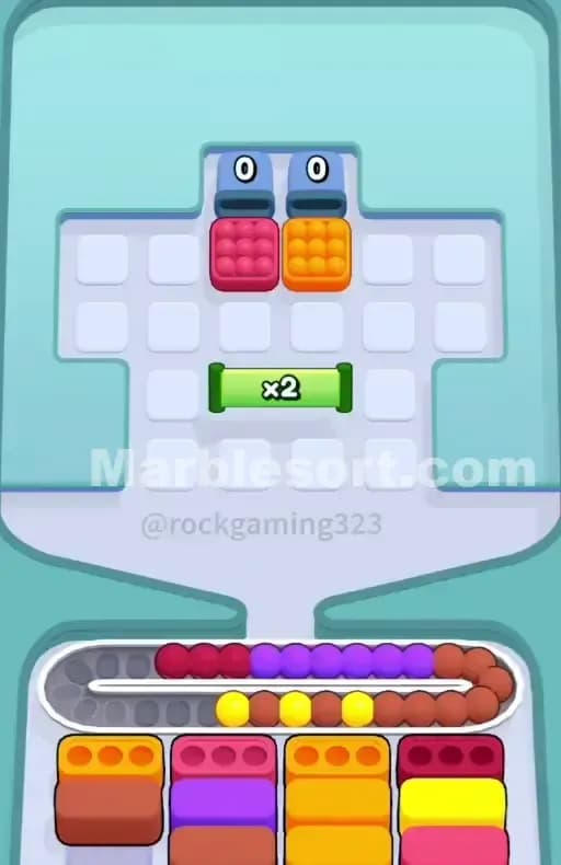 Marble Sort Level 352 Solution 3