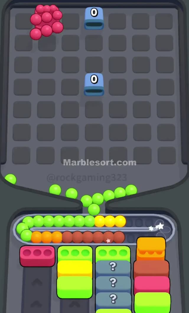 Marble Sort Level 170 Solution 3