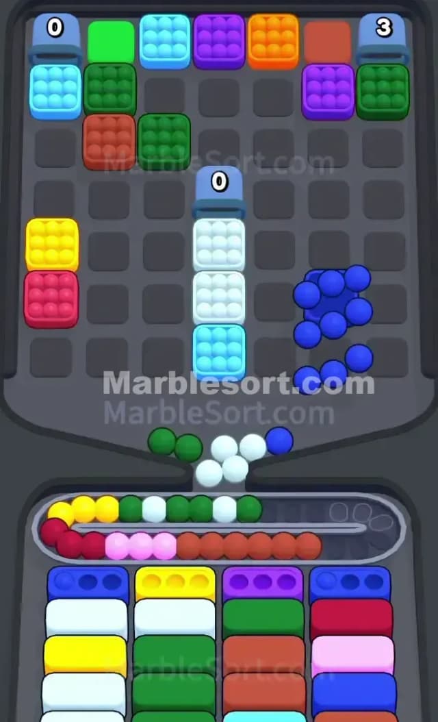 Marble Sort Level 644 Solution 2