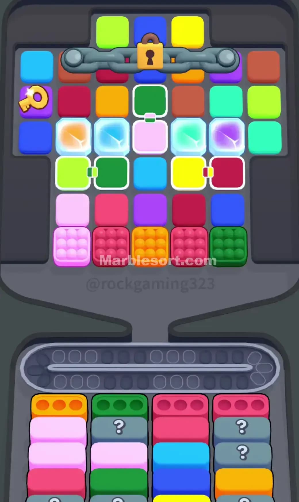 Marble Sort Level 307 Screenshot