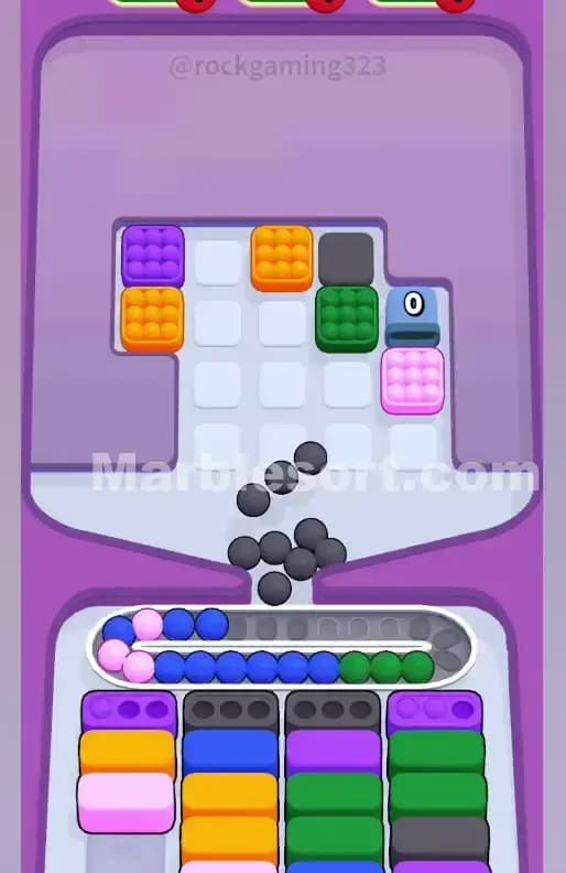 Marble Sort Level 12 Solution 2