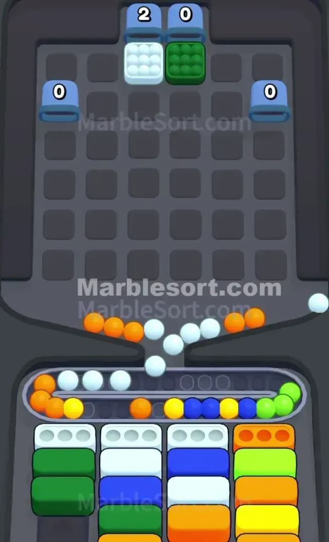 Marble Sort Level 740 Solution 3