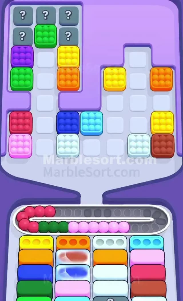 Marble Sort Level 293 Solution 1