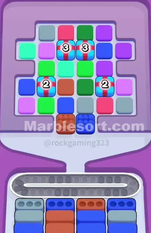 Marble Sort Level 321 Gameplay