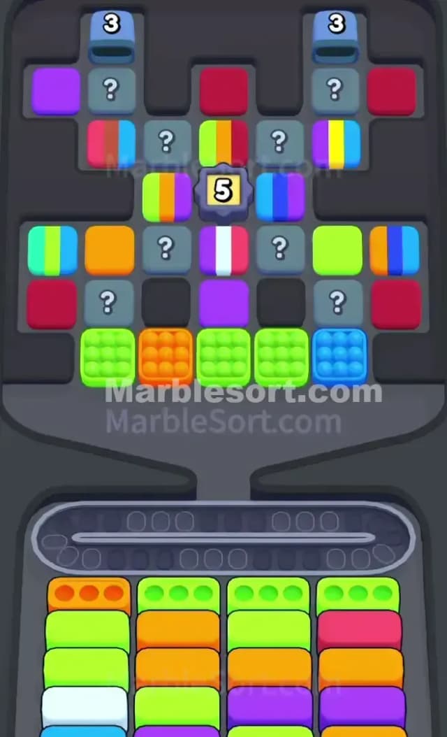 Marble Sort Level 367 Gameplay
