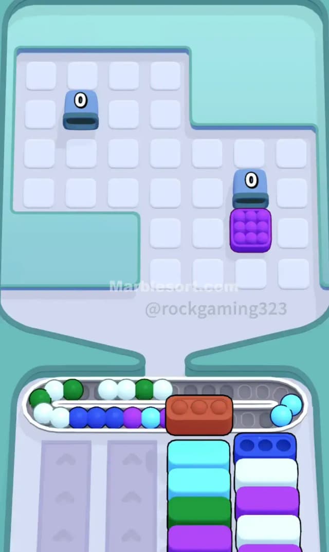 Marble Sort Level 351 Solution 3