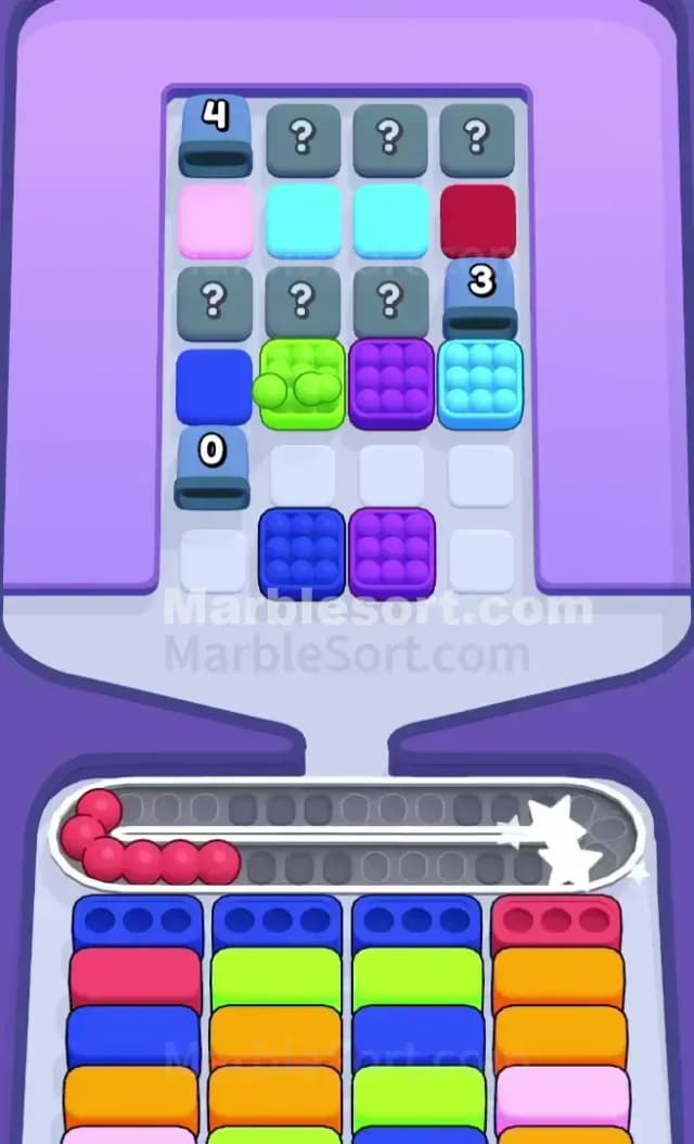 Marble Sort Level 366 Solution 1