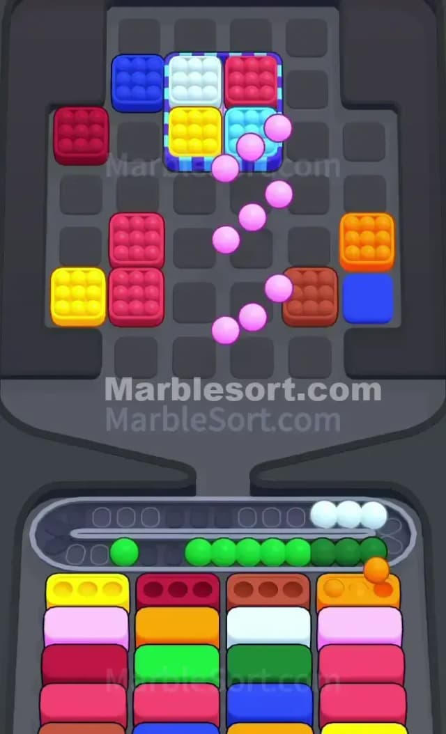 Marble Sort Level 584 Solution 2