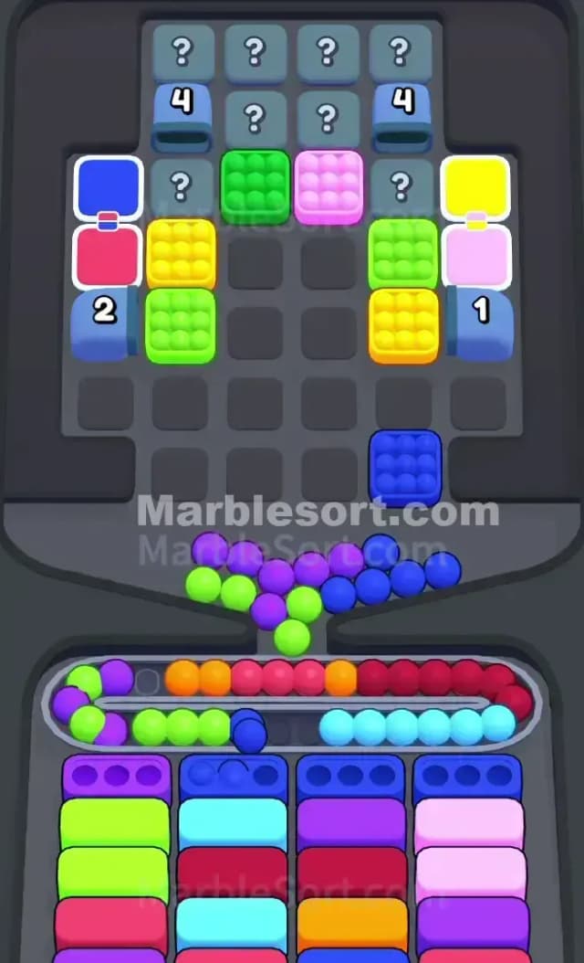 Marble Sort Level 420 Solution 1