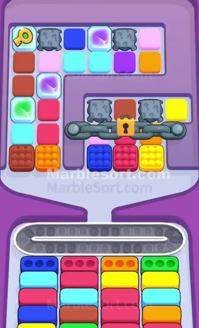 Marble Sort Level 631 Gameplay