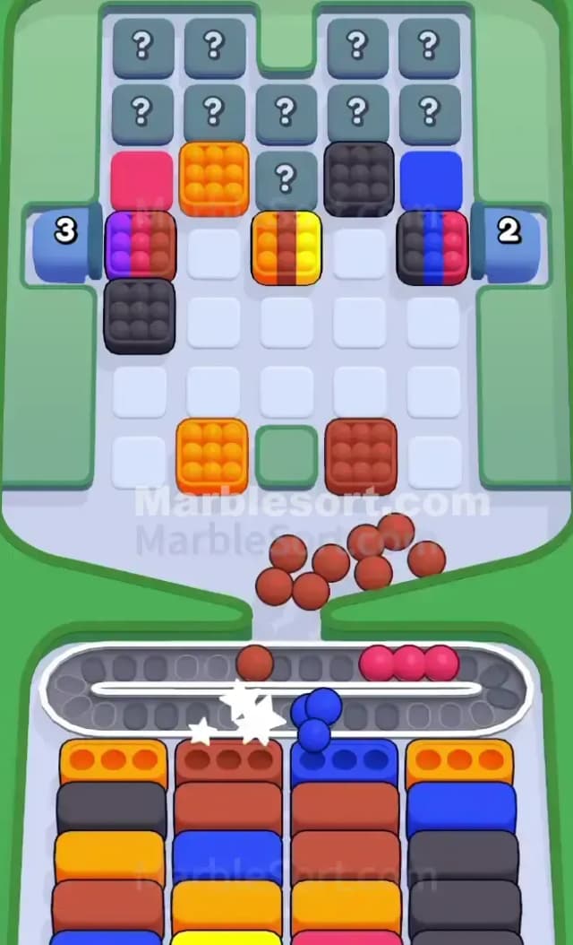 Marble Sort Level 569 Solution 1