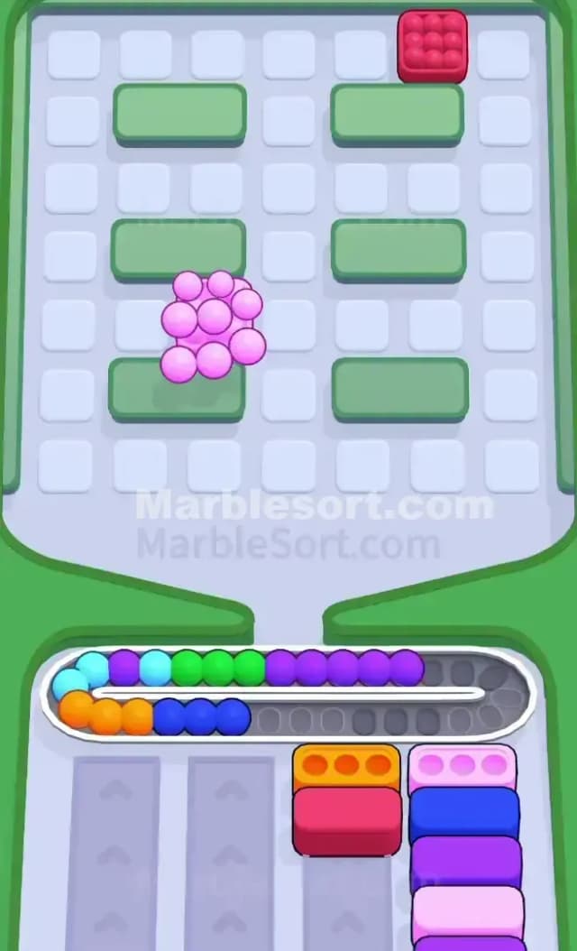 Marble Sort Level 495 Solution 3