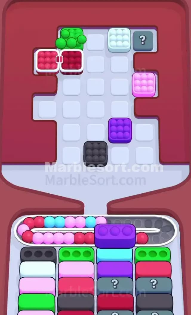Marble Sort Level 611 Solution 2