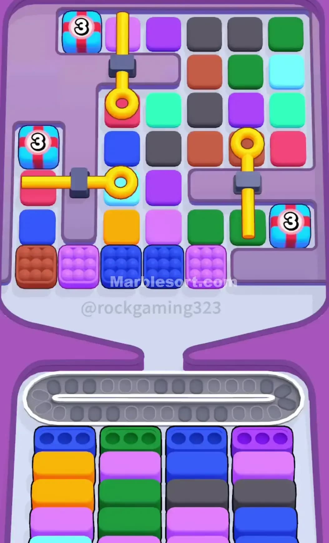 Marble Sort Level 169 Screenshot
