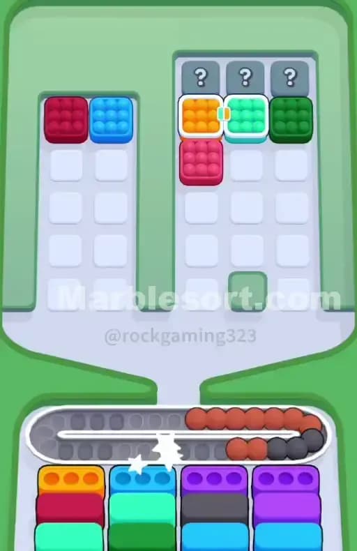 Marble Sort Level 255 Solution 2