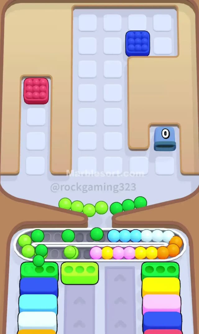 Marble Sort Level 353 Solution 3