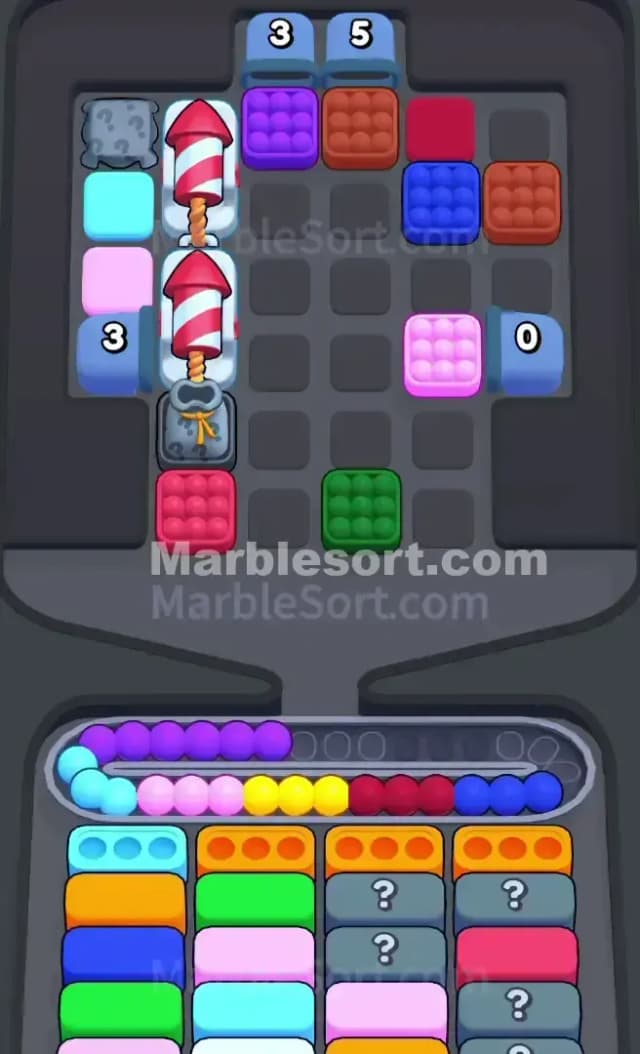 Marble Sort Level 587 Solution 1