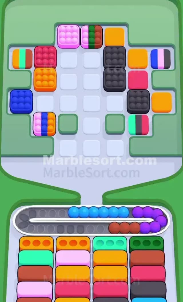 Marble Sort Level 263 Solution 1